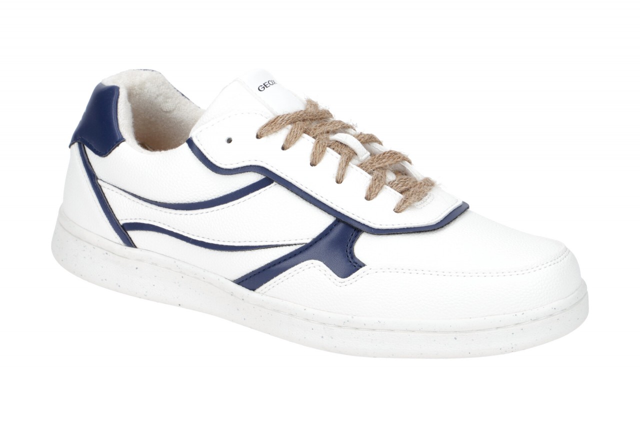 Geox U260LA Warrens Herren Sneakers wei?/blau - leicht und bequem 1 Geox U260LA Warrens Herren Sneakers wei?/blau - leicht und bequem
