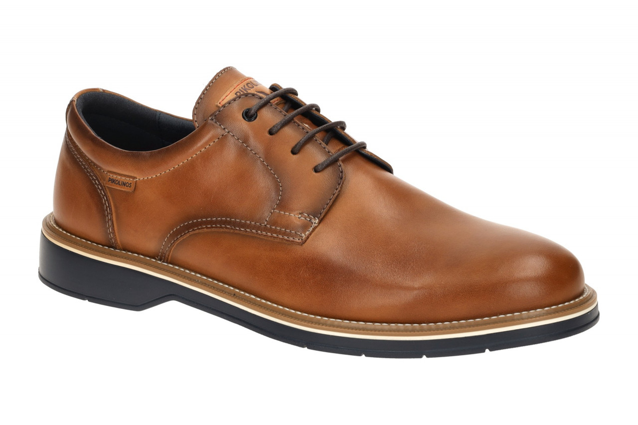 Pikolinos M6W-4311 CARLET Herren Schn?rschuhe braun brandy Echtleder Syntheti... 1 Pikolinos M6W-4311 CARLET Herren Schn?rschuhe braun brandy Echtleder Syntheti...