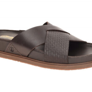 Clarks 26180888 7 Torford Cross Herren Sandale Braun bequem mit Glattleder