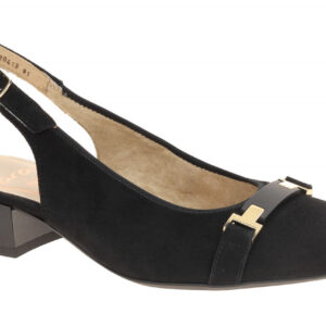 ara 12-20413 01 GRAZ 2.0 Sling Pumps Schwarz - Damenschuhe aus Echtleder mit ...
