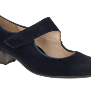 ara 12-63601 02 Catania Highsoft Damen Pumps blau - bequemes Echtleder Kaltfu...