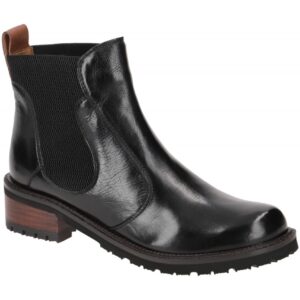 Everybody 29672D3785 GL001 Damen Stiefeletten Schwarz elegante Chelsea Boots