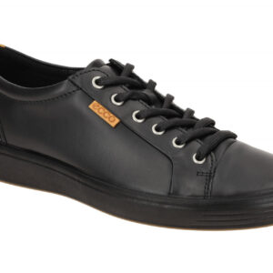 Ecco 43000411001 Soft 7 Men's Sneaker Schwarz - Herrenschuhe aus Echtleder