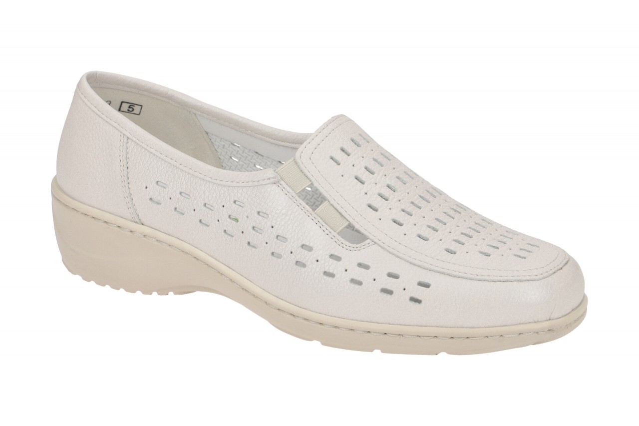Waldl?ufer 607503 Kya Damen Slipper Halbschuhe Grau Perl Bequem mit PU-Sohle 1 Waldl?ufer 607503 Kya Damen Slipper Halbschuhe Grau Perl Bequem mit PU-Sohle