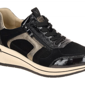 CAPRICE 9-23300-44-020 schwarz - bequeme Halbschuhe f?r Damen