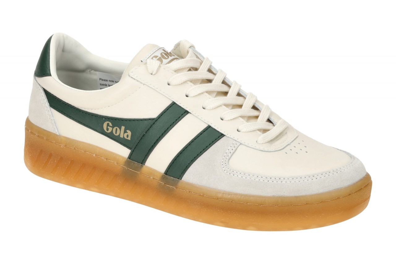 Gola Herren Sneaker CMB621WN Grandslam Elite Wei? Gum Sohle Glattleder Velour... 1 Gola Herren Sneaker CMB621WN Grandslam Elite Wei? Gum Sohle Glattleder Velour...