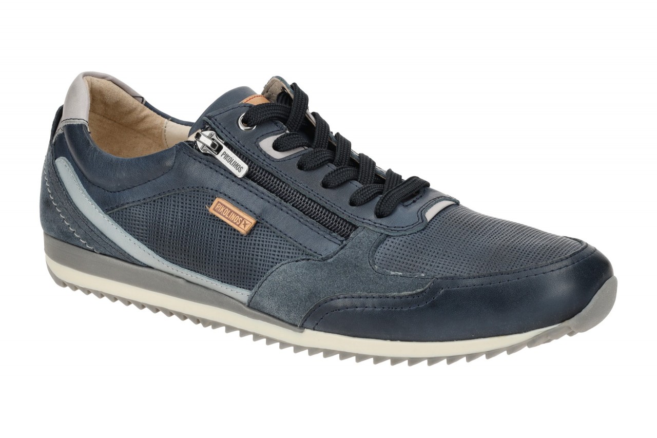 Pikolinos M2A-6292C1 Liverpool Herren Halbschuhe blau bequem Schn?r Sneakers 1 Pikolinos M2A-6292C1 Liverpool Herren Halbschuhe blau bequem Schn?r Sneakers