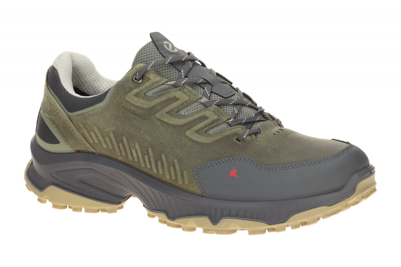 Ecco 854314 Receptor XP WP LEA Men`s Halbschuhe Gr?n - magnet/smokey olive 1 Ecco 854314 Receptor XP WP LEA Men`s Halbschuhe Gr?n - magnet/smokey olive