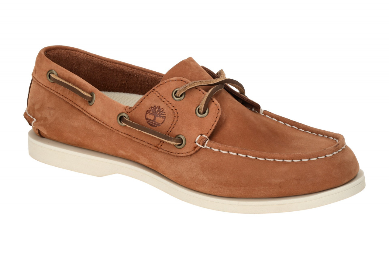 Timberland 0A2Q9X EM7 Classic Boat Damen Halbschuhe Braun Rust Wechselfu?bett 1 Timberland 0A2Q9X EM7 Classic Boat Damen Halbschuhe Braun Rust Wechselfu?bett