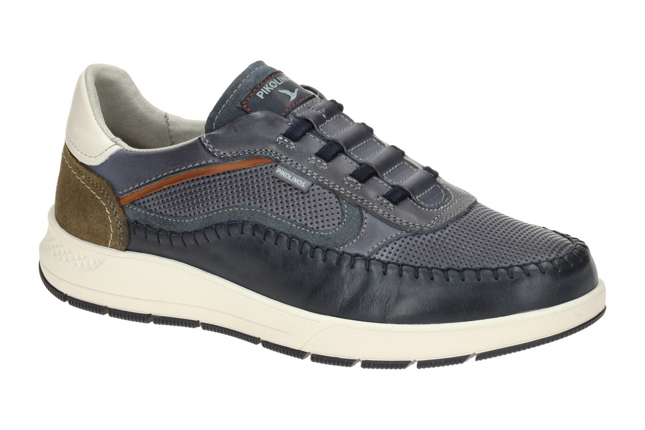 Pikolinos M7W-6423C1 Salamanca Herren Slipper blau bequem rund G Gummi-Sohle 1 Pikolinos M7W-6423C1 Salamanca Herren Slipper blau bequem rund G Gummi-Sohle