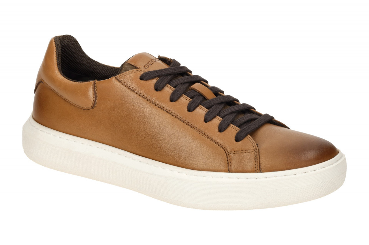 Geox U455WD DEIVEN D Herren Sneakers Braun Nappa-leder atmungsaktiv 1 Geox U455WD DEIVEN D Herren Sneakers Braun Nappa-leder atmungsaktiv