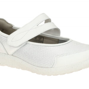 Waldl?ufer Damenschuhe 815M31 M-IRA Ballerina wei?/silber OrthoTritt