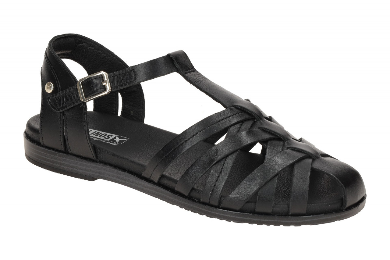 Pikolinos W8Q-0803 black Damen Sandalette FORMENTERA Echtleder Gummisohle 1 Pikolinos W8Q-0803 black Damen Sandalette FORMENTERA Echtleder Gummisohle
