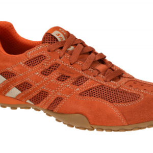 Geox U55MNA 02214 C6014 Herren Sneaker rot brick wasserdicht atmungsaktiv