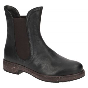 Think 425 Damen Stiefeletten schwarz - bequeme Chelsea-Boots
