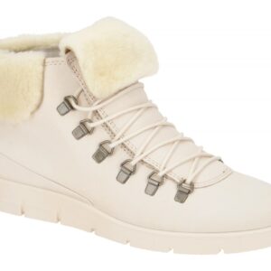 Ecco 282333 BELLA Damen Stiefeletten beige limestone Warmfutter Flexibel