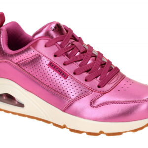 Skechers 177109 MAG UNO METALLIXS Damen Sneaker dunkel pink metallic