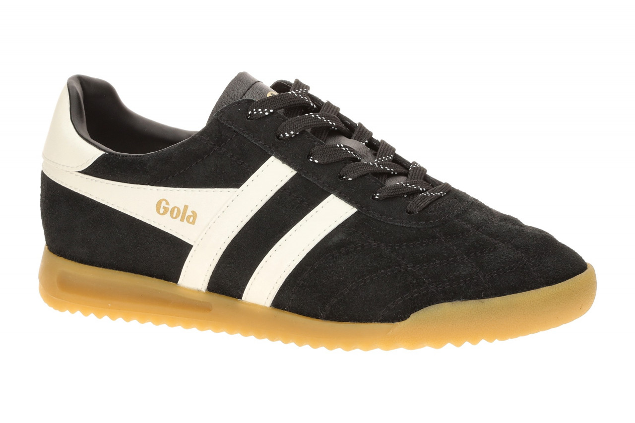Gola CLB808BW STADIUM SUEDE Damen Sneaker Schwarz/Wei? 1 Gola CLB808BW STADIUM SUEDE Damen Sneaker Schwarz/Wei?