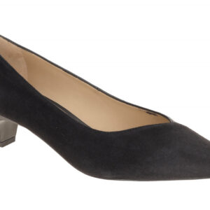 Peter Kaiser Pumps 9-72441-45 Schwarz (Black) Velourleder + Glattleder Mix ab...
