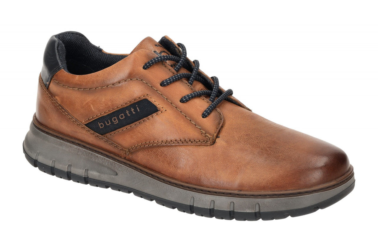 Bugatti Herrenschuhe 321-AOP01-3200 Quebec cognac Echtleder Schn?r Halbschuhe 1 Bugatti Herrenschuhe 321-AOP01-3200 Quebec cognac Echtleder Schn?r Halbschuhe