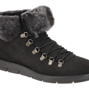 Ecco Stiefeletten 282333 in Schwarz - BELLA Damenmodell mit wasserabweisendem...