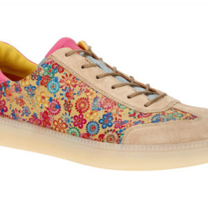 Think 1104 TURNA Damen-Halbschuhe beige iced coffee/kombi Luftkammernsohle, n...