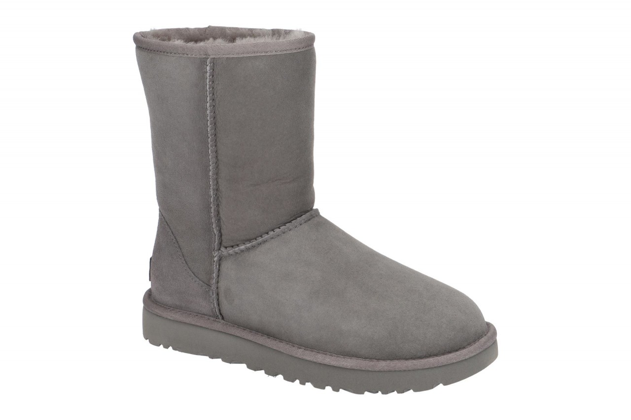UGG 1016223 grey Classic Short II Damen Winterstiefel grau Echtleder Warmfutter 1 UGG 1016223 grey Classic Short II Damen Winterstiefel grau Echtleder Warmfutter