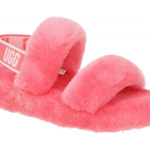 UGG 1107953 SSBT Damen Sandalette pink (STRAWBERRY SORBET) Lammfell Warmfutte...