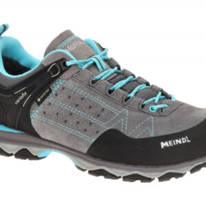 Meindl 3937 03 Ontario Lady GTX Damen Wanderhalbschuhe grau/azurblau wasserdicht