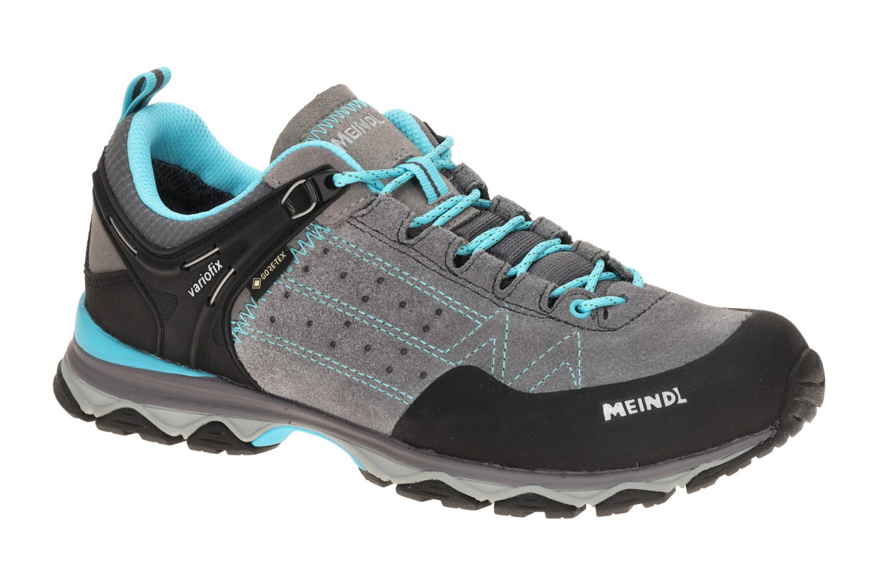 Meindl 3937 03 Ontario Lady GTX Damen Wanderhalbschuhe grau/azurblau wasserdicht 1 Meindl 3937 03 Ontario Lady GTX Damen Wanderhalbschuhe grau/azurblau wasserdicht