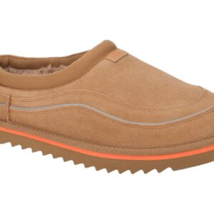 UGG 1136700 Tasman Cali Wave Herren Slipper Braun Orange Soda Echtleder Warmf...
