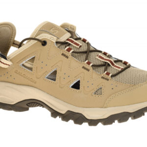 Salomon 477865 Alhama Herren Sportschuhe Beige kelp/earth brown/henna, Ferse ...