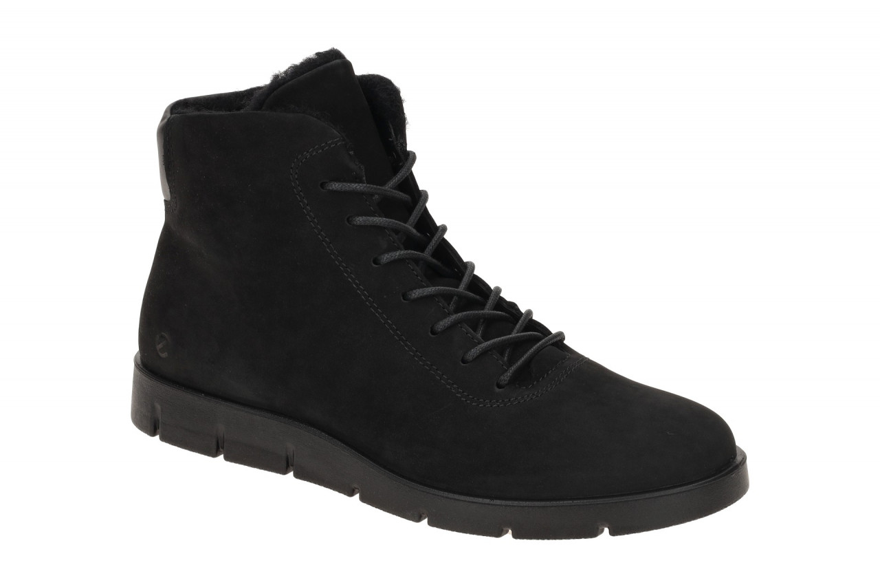 Ecco 28240351052 Bella Damen Winterstiefeletten Schwarz - Leichte Keilabsatz ... 1 Ecco 28240351052 Bella Damen Winterstiefeletten Schwarz - Leichte Keilabsatz ...