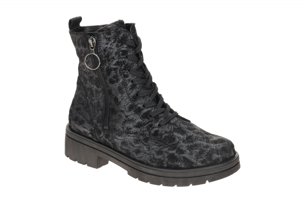Waldl?ufer Damen Winterstiefeletten 648803 Schwarz Schimmer-Leder warm gef?ttert 1 Waldl?ufer Damen Winterstiefeletten 648803 Schwarz Schimmer-Leder warm gef?ttert