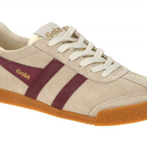 Gola CLB538CK ELAN Damen-Halbschuhe beige/bone/cerise/pollen Velourleder Mix