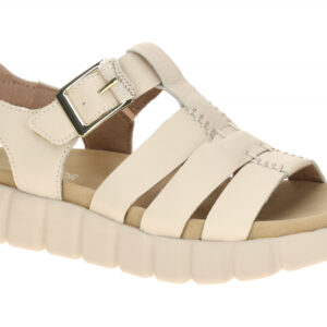 Gabor Damen Sandalette 82.894.52 beige creme R?mer Sandale extra leicht und f...