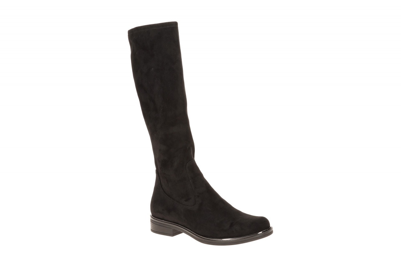 CAPRICE Damenstiefel 25512 in Schwarz mit faltbarem Stretch-Schaft 1 CAPRICE Damenstiefel 25512 in Schwarz mit faltbarem Stretch-Schaft