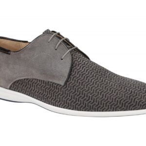 Floris van Bommel 18303/05 FvB 18303 Herrenschuhe Grau taupe Velour Echtleder...