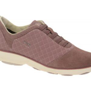 Geox D641EA 01122 C8014 Damen Slipper alt rosa, atmungsaktiv, wasserdicht