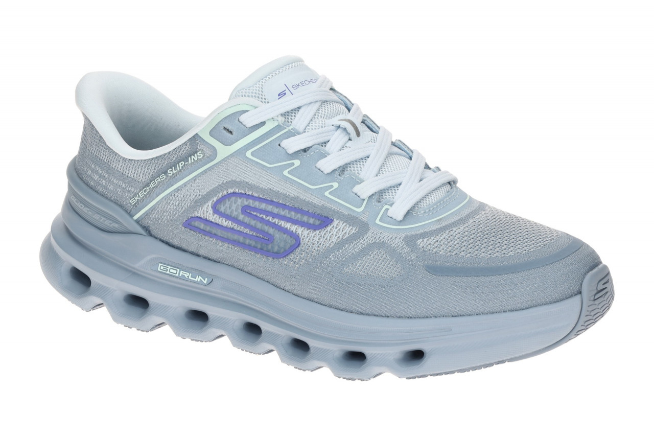 Skechers 129800 SLT GO RUN GLIDE STEP ARCH FIT Damen Sportschuhe Blau Slate 1 Skechers 129800 SLT GO RUN GLIDE STEP ARCH FIT Damen Sportschuhe Blau Slate