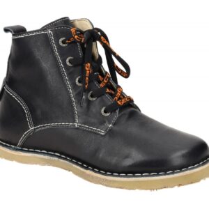 Eject 14146.015 SONY1DEAL Damen Stiefeletten Boots Blau Dunkelblau Echtleder ...