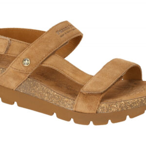Panama Jack Damen Sandalette Selma B10 in Braun - Cuero Bark, Echtleder, Flex...