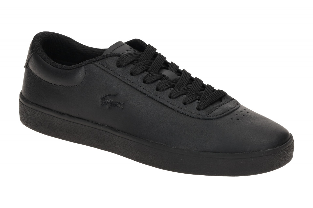 Lacoste SMA0065 Schwarz Court Sneakers Herren Echtleder Gummisohle Textil-Fu?... 1 Lacoste SMA0065 Schwarz Court Sneakers Herren Echtleder Gummisohle Textil-Fu?...