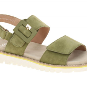 ara 12-28134 06 Damen Sandale KENT-SPORT Gr?n herb Echtleder Klettverschluss