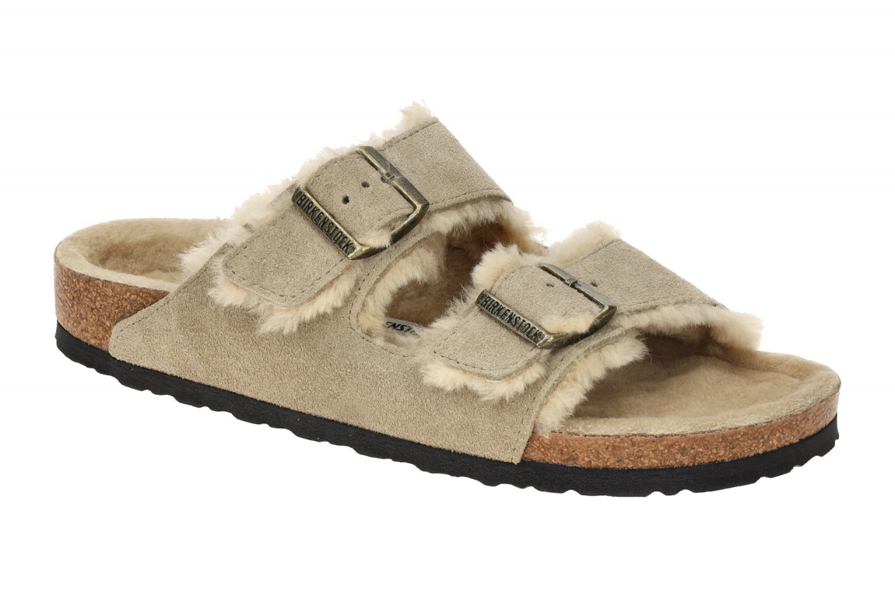 Birkenstock 1028293 BS Arizona_Shearling Braun - taupe Unisex Lammfell Pantol... 1 Birkenstock 1028293 BS Arizona_Shearling Braun - taupe Unisex Lammfell Pantol...