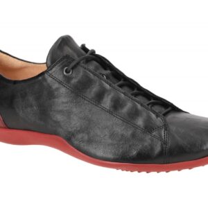 Think Stone Herrenschuhe 3-000806-0000 schwarz aus Echtleder bequeme Schn?r H...