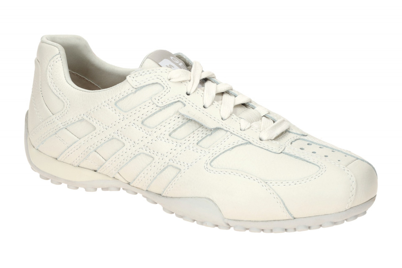 Geox U55MNB 00046 C1000 Snake Original A Herren Sneaker Halbschuhe Wei? - White 1 Geox U55MNB 00046 C1000 Snake Original A Herren Sneaker Halbschuhe Wei? - White