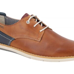 Pikolinos M4E-4104C1 JUCAR Herren Halbschuhe Braun bequeme Schn?rung