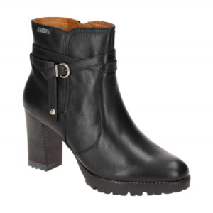 Pikolinos W7M-8806 Connelly Damen Stiefeletten Schwarz 7cm Blockabsatz
