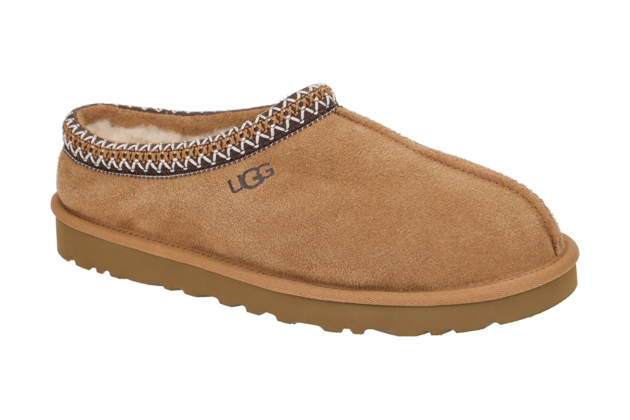 UGG 5950 CHE TASMAN Herren Slipper chestnut Echtleder Warmfutter PU Laufsohle 1 UGG 5950 CHE TASMAN Herren Slipper chestnut Echtleder Warmfutter PU Laufsohle